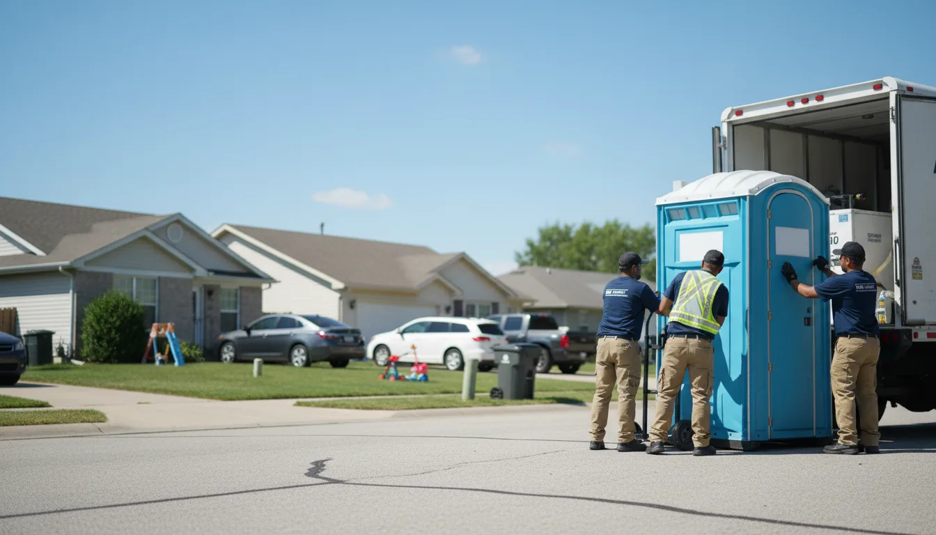 Standard Porta Potty Rentals in Saint Louis, MI near me